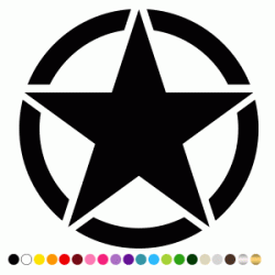 Stickers JEEP STAR