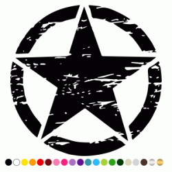 Stickers JEEP STAR 2