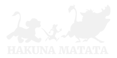 Stickers HAKUNA MATATA