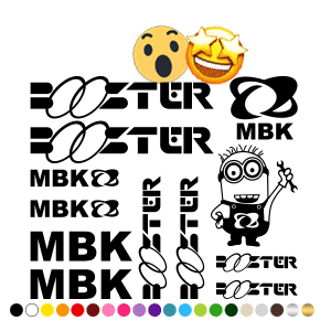 Stickers  KIT BOOSTER MBK 2