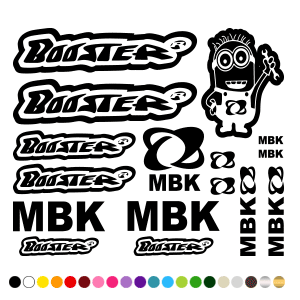 Stickers  KIT BOOSTER MBK 6