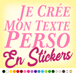 Stickers Lettrages LETTRAGES ADHESIFS